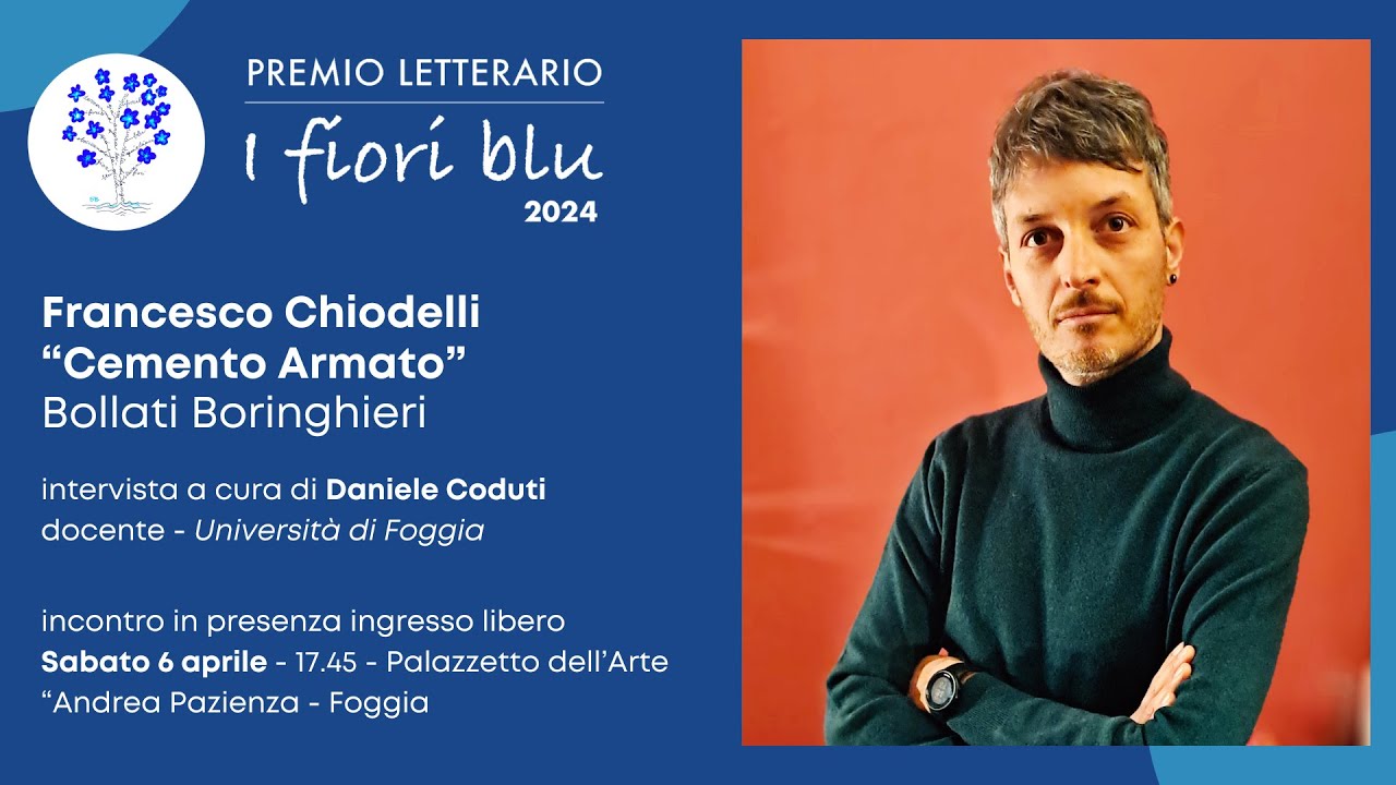 Incontro con l'autore Francesco Chiodelli - I fiori blu 2024